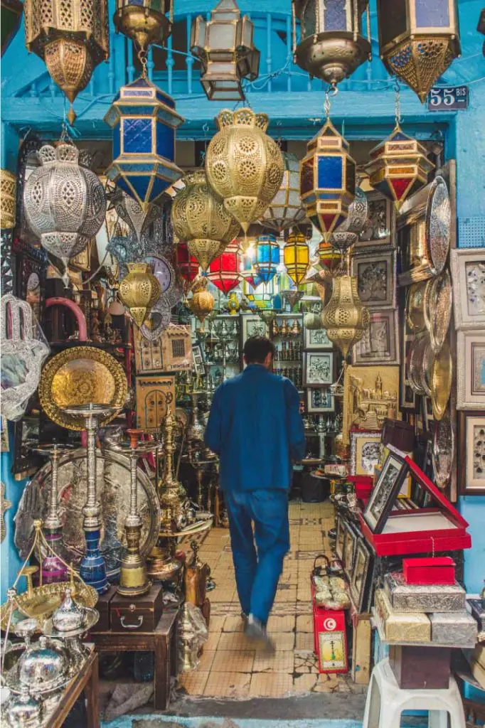 Souk à la médina